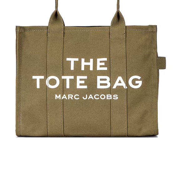 Marc Jacob’s Canvas Large Totebag in Slate Green - Picture 2 of 10